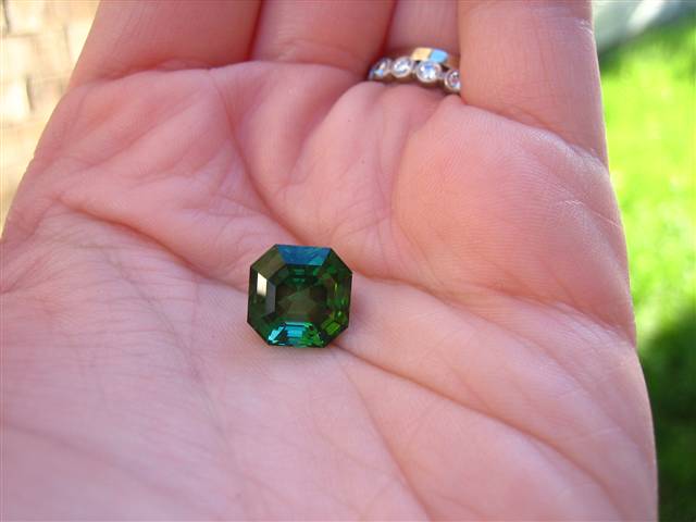 Gary Braun Afghan Tourmaline Asscher (4.92 ct. 9.5 mm)