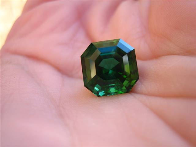 Gary Braun Afghan Tourmaline Asscher (4.92 ct. 9.5 mm)