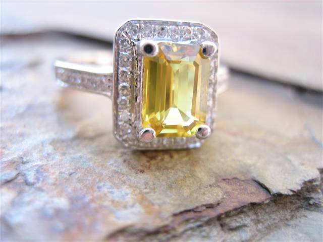 LaurenThePartier's 1.19 ct. Yellow Sapphire RHR