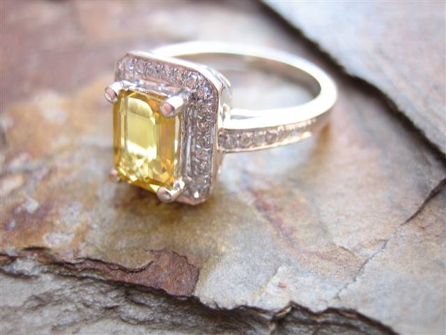 LaurenThePartier's 1.19 ct. Yellow Sapphire RHR