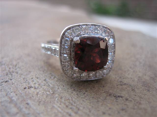 LaurenThePartier's 1.43 ct. Red Malaya Garnet