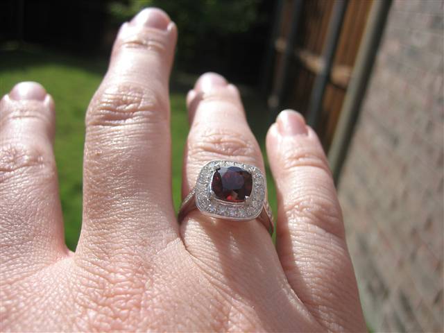 LaurenThePartier's 1.43 ct. Red Malaya Garnet