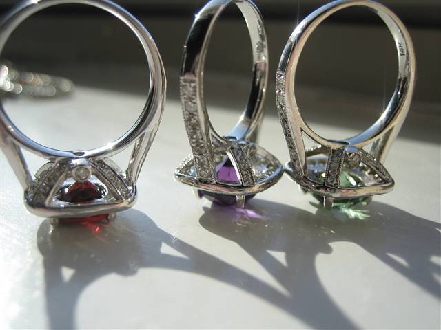 LaurenThePartier's 1.68 ct. Barry Bridgestock Amethyst in LOGR setting.