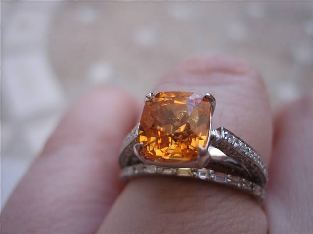 LaurenThePartier's 2.37 ct. Spessartite Garnet in Jewe2004 setting