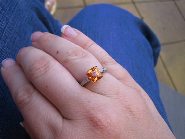 LaurenThePartier's 2.37 ct. Spessartite Garnet in Jewe2004 setting