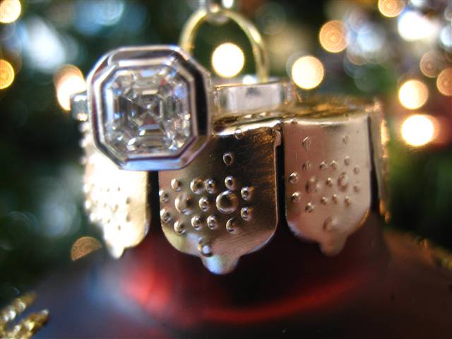 LaurenThePartier's Asscher on the Christmas Tree