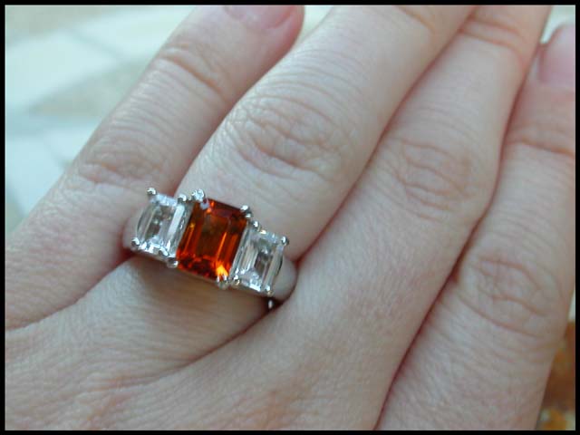 LaurenThePartier's Citrine 3 Stone RHR