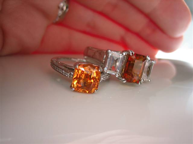 LaurenThePartier's Madiera Citrine and Spessartite Garnet