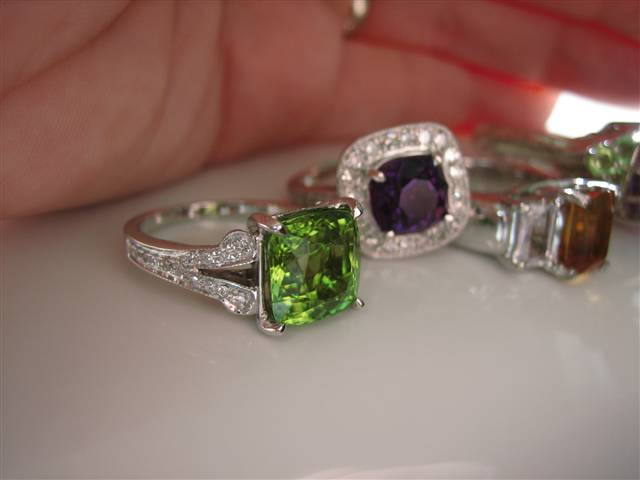 LaurenThePartier's Peridot, Amethyst, Citrine, Scapolite