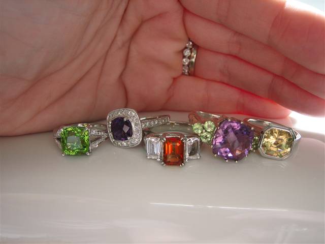 LaurenThePartier's Peridot, Amethyst, Citrine, Scapolite