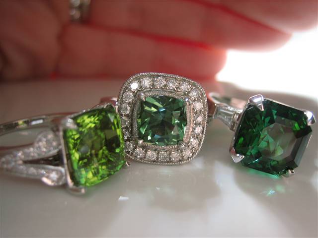 LaurenThePartier's Peridot, Mozambique Tourmaline, and Afghan Tourmaline