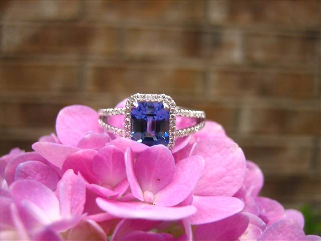 LTP's EC Sapphire and Jewelryhoo Setting