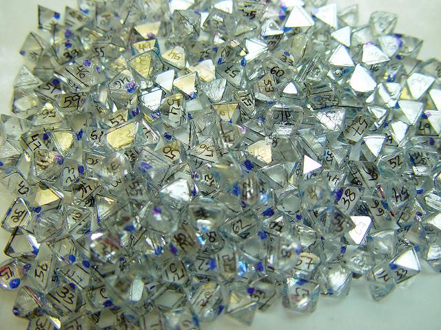 Marked Rough Diamonds.JPG