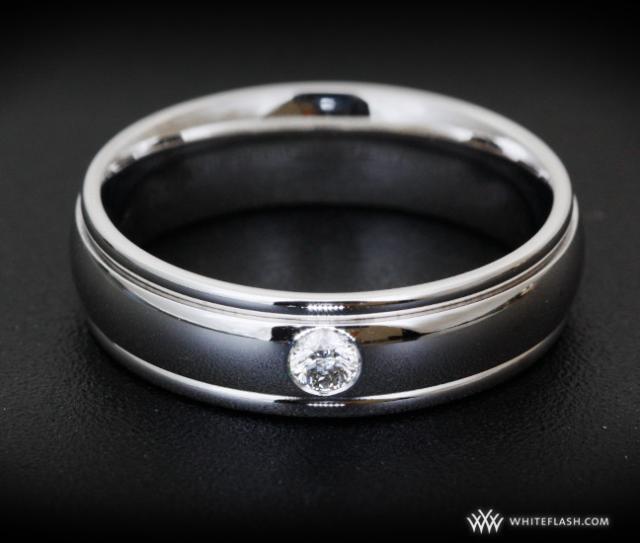 Men's Diamond Simplicity Wedding Band