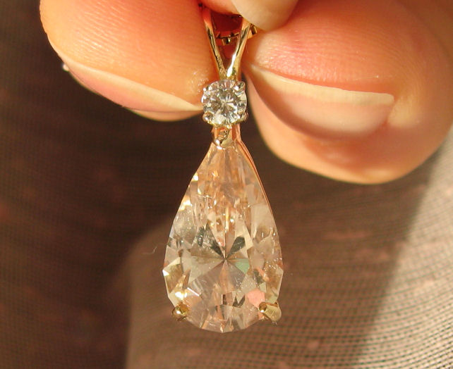 Morganite Pendant