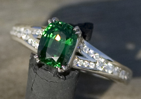 My Tsavorite E-ring