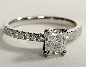 Nouveau Diamond Engagement Ring