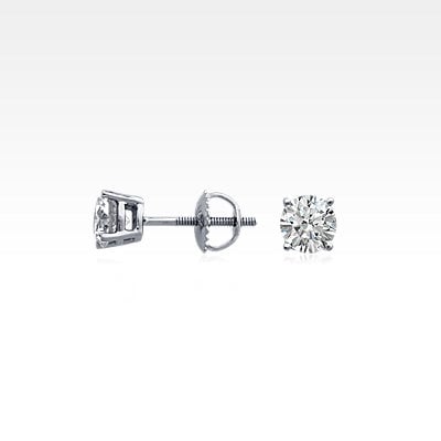 Premier Diamond Earrings in Platinum (1 ct. tw.)