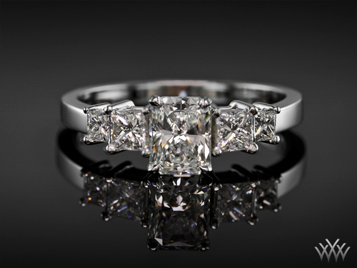 Radiant Diamond Engagement Ring