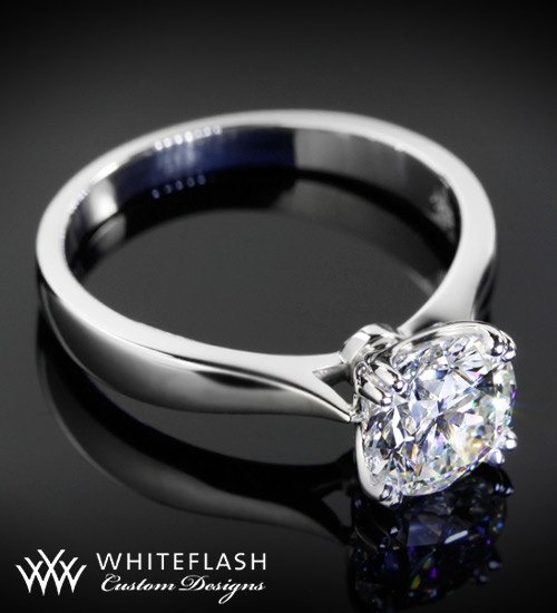 Semi-Custom Platinum Sierra Engagement Ring