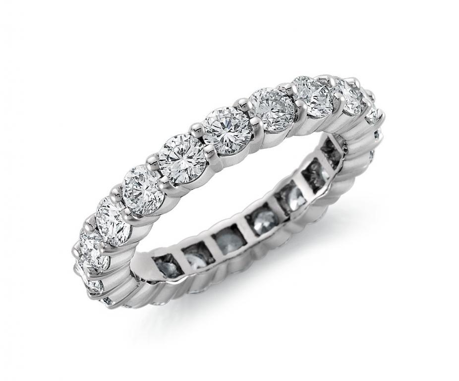 Signature Diamond Eternity Ring in Platinum 3 ctw