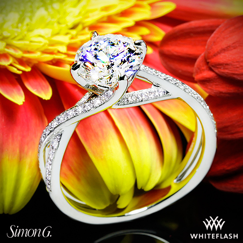 Simon G Fabled Diamond Engagement Ring