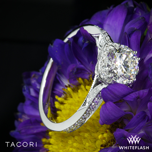 Tacori Dantela Crown Engagement Ring