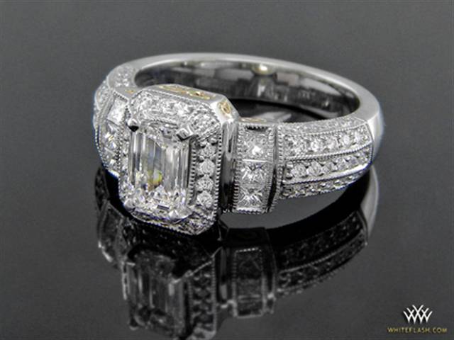Two-Tone with Emerald cut