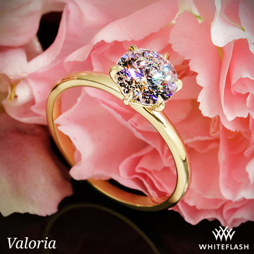 Valoria Six Prong Solitaire Engagement Ring