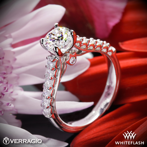 Verragio Classic Diamond Engagement Ring set with a 0.81ct A CUT ABOVE
