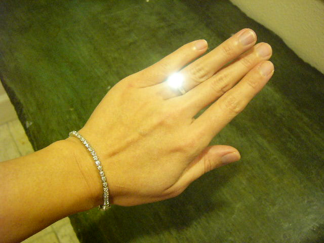 WF tennis bracelet 3ct