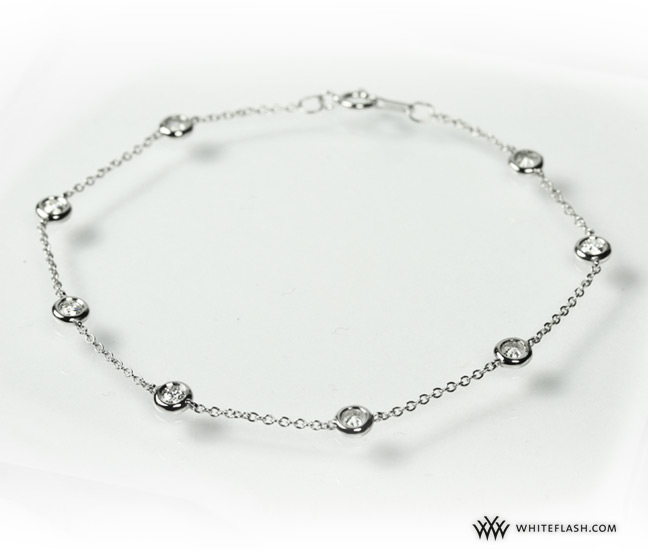 Whiteflash's Diamonds by the Yard Bracelet