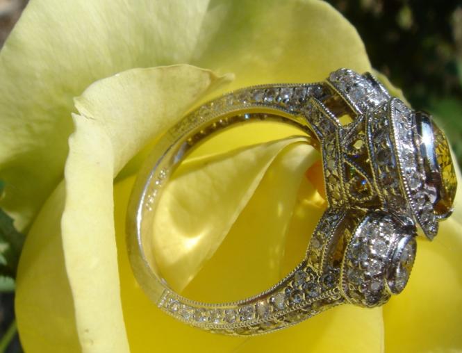 Yellow Sapphire E-ring profile