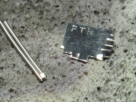 platinum solder and wires