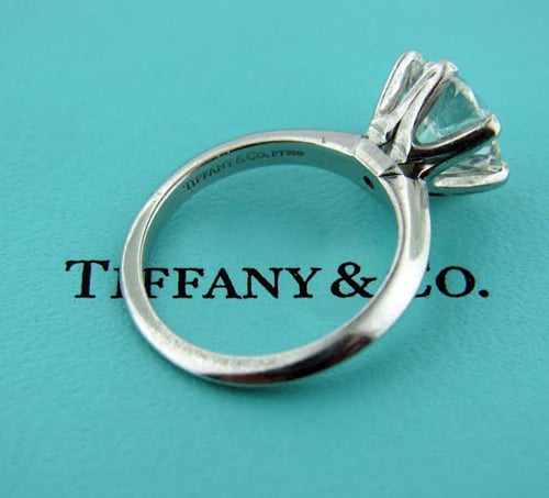 Tiffany Solitaire Diamond Ring