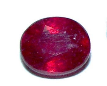 Lead Glass Ruby