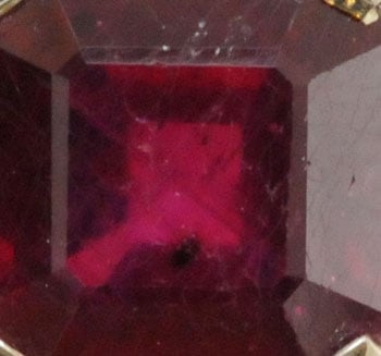 Lead Glass Ruby