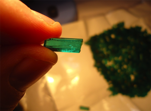 Emerald Crystal from Afghanistan