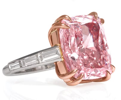 The 12.27-carat Majestic Pink Diamond