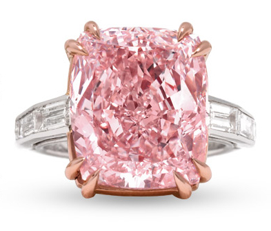 The 12.27-carat Majestic Pink Diamond