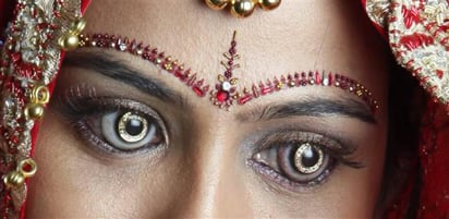 Laser Eye Jewelry, Diamond Contact Lenses