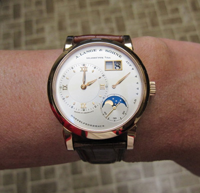 A. Lange & Sohne Lange 1 Moonphase Watch