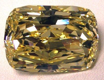 Feds to auction 43.51 carat fancy intense yellow diamond