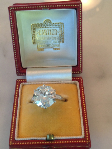 4 carat cartier ring price