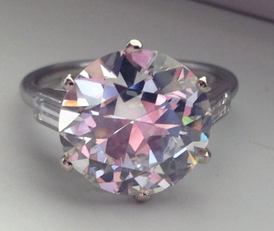 Jewel of the Week - 5-Carat Cartier Art Deco Diamond Ring | PriceScope