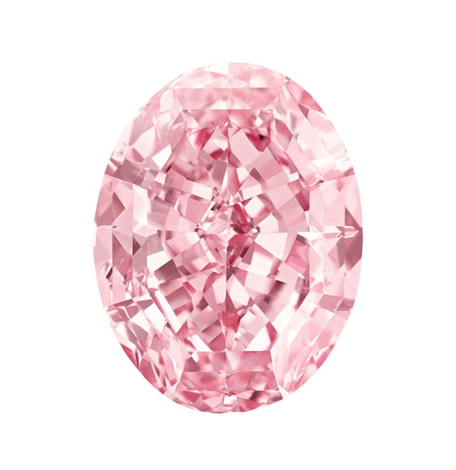 The Pink Star • 59.6-carat diamond • Sotheby's Geneva