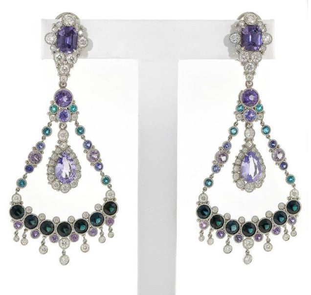 AGTA 2014 Best Use of Platinum and Color, Deirdre Featherstone