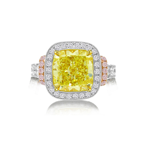 Fancy yellow diamond ring from Allurez at Sears Marketplace