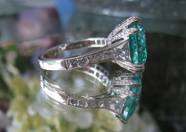 Art Nouveau's Paraiba Tourmaline