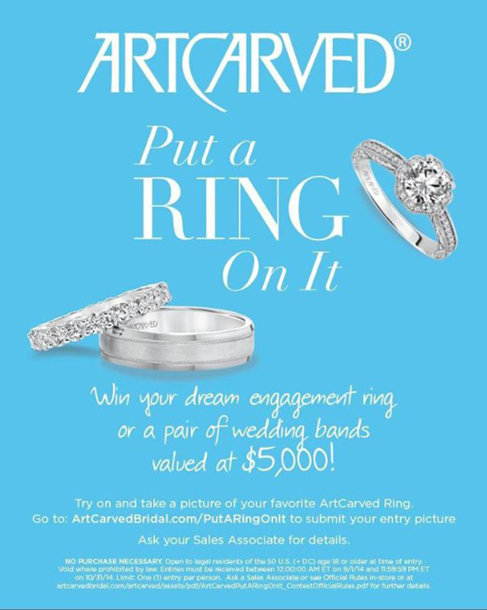 ArtCarved 'Put a Ring On It' Contest